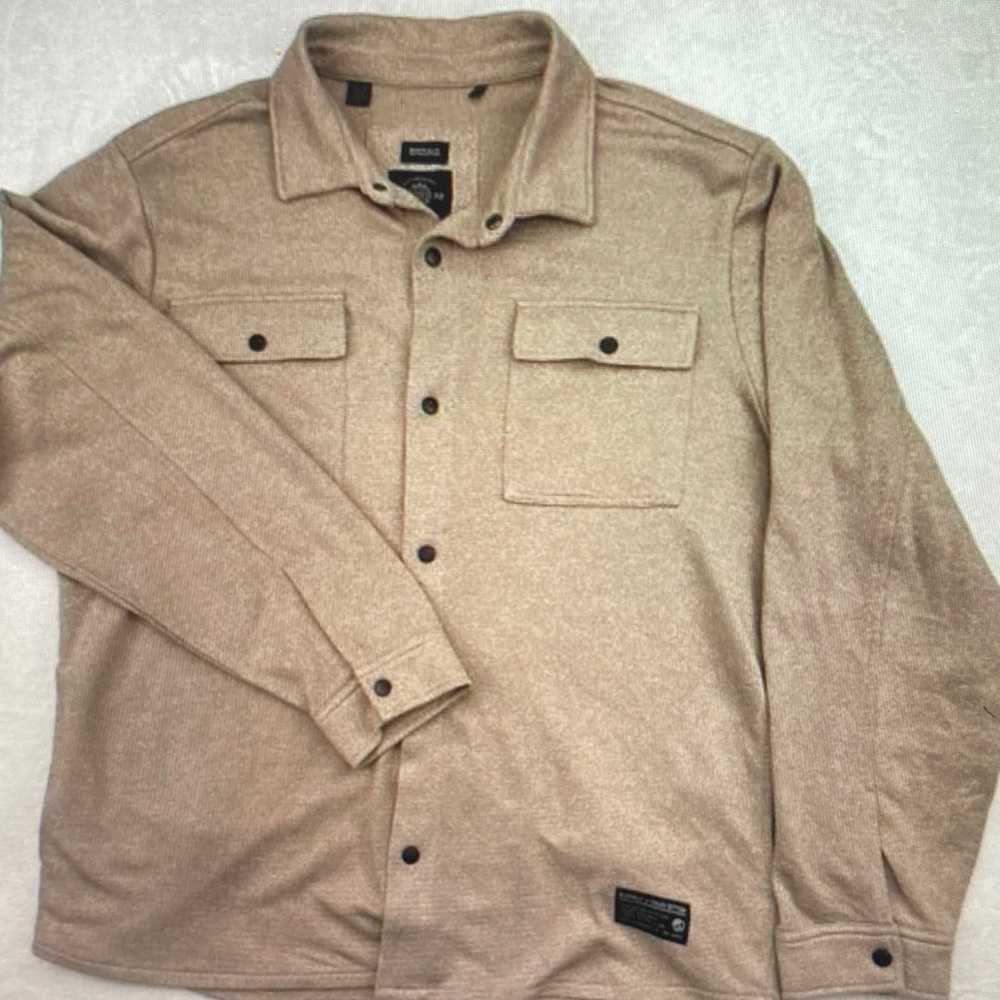 Buffalo David Bitton Men's Tan Shirt Jacket